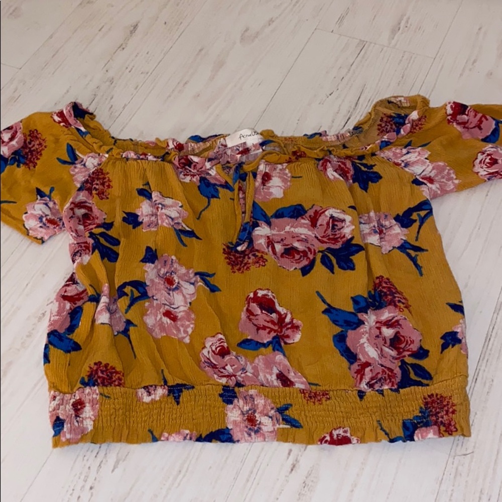 Off the shoulder blouse